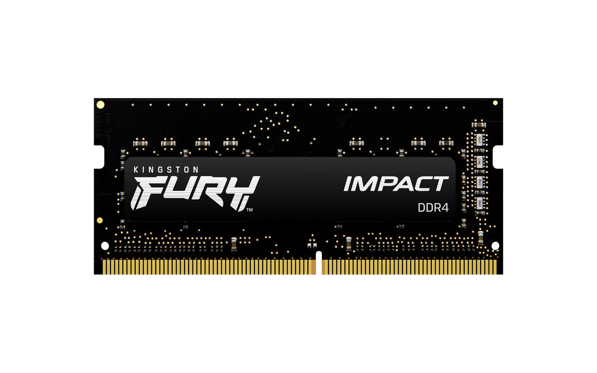 Kingston Technology FURY Impact - 32 GB 2 x 16 GB 3200MT/s DDR4 SO-DIMM memory module