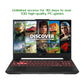 ASUS TUF Gaming A15 Laptop - 39.6 cm (15.6") - AMD Ryzen™ 7 6800H - 16 GB DDR5-SDRAM - 1 TB SSD - NVIDIA GeForce RTX 3060 - Wi-Fi 6 - Windows 11 Home - Grey