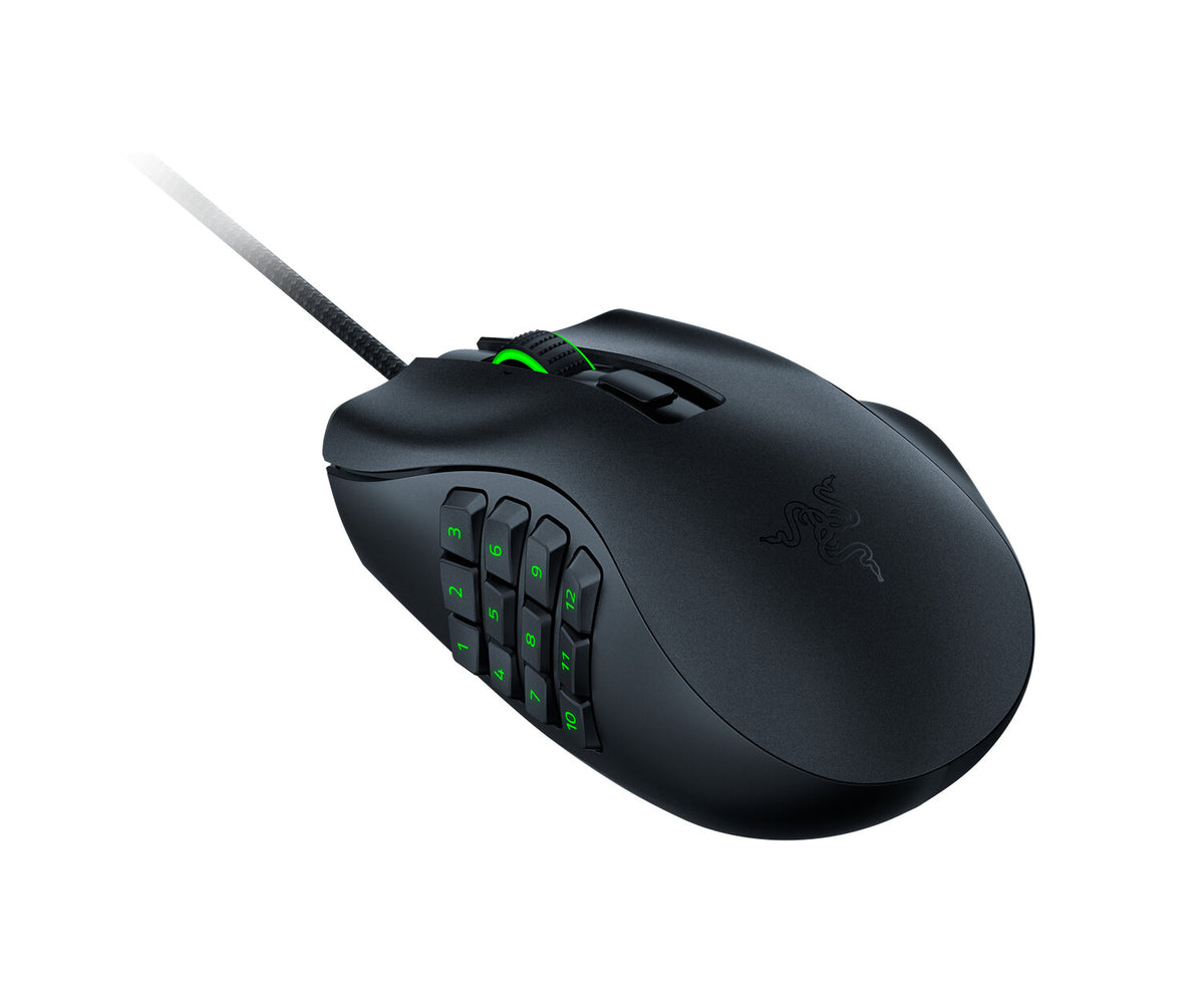 Razer Naga X - USB Type-A Optical Mouse - 18,000 DPI