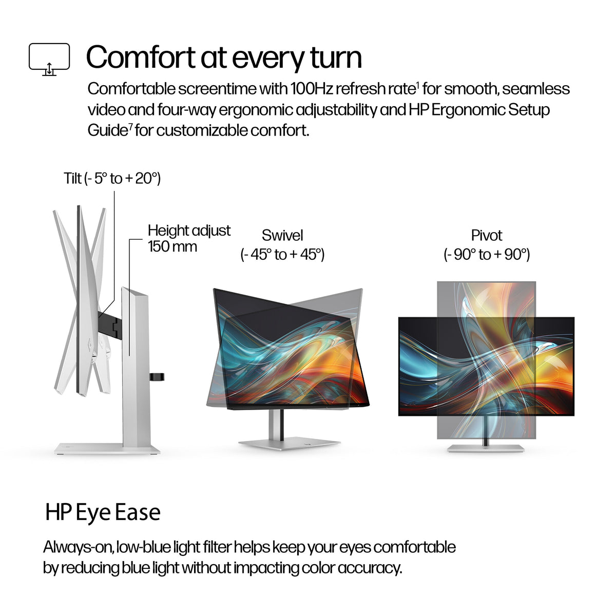 HP Series 7 Pro 724PN - 61 cm (24") - 1920 x 1200 pixels WUXGA Monitor