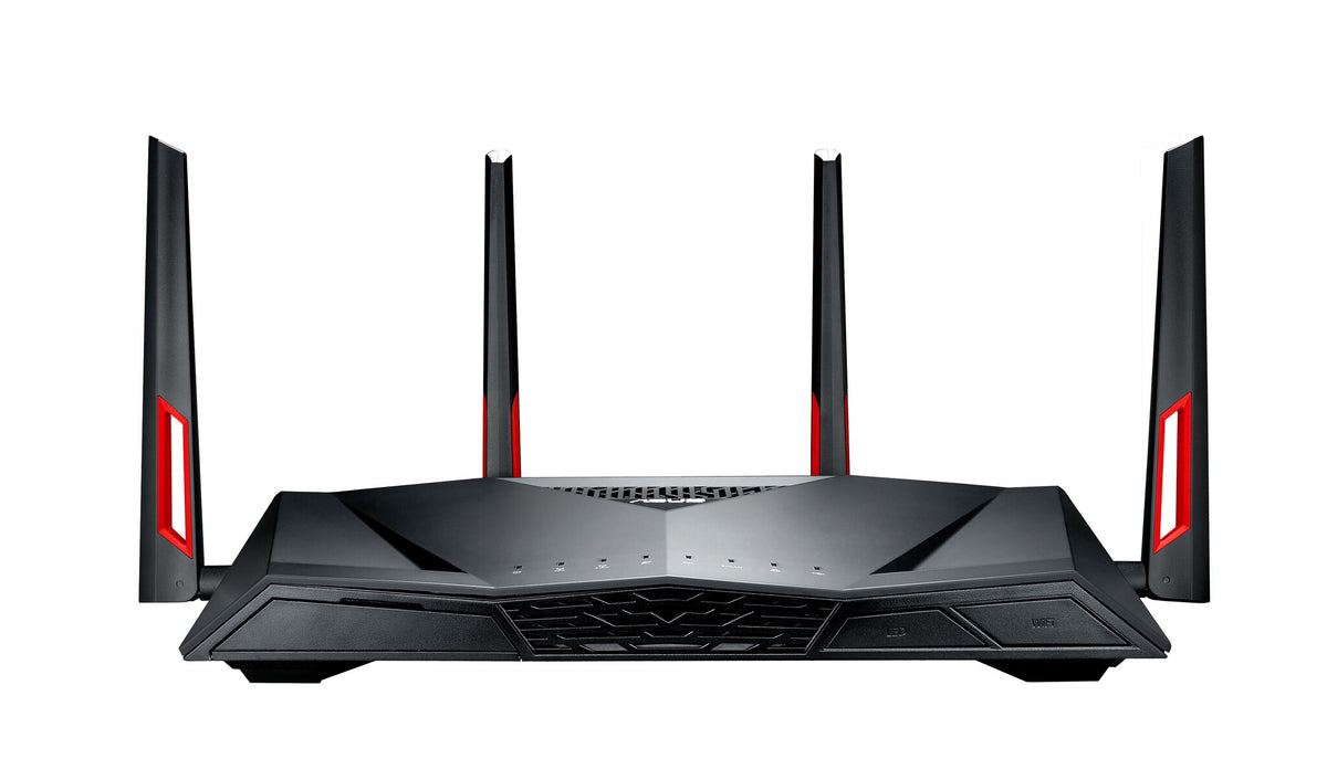 ASUS DSL-AC88U - Gigabit Ethernet Dual-band (2.4 GHz / 5 GHz) wireless router in Black