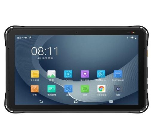 UROVO P8100P,2D,10",A13,4/64,WiFi,4G, 10000mAH,cable,PSU(EU), X-strap