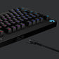Logitech G - G PRO TKL - USB Wired RGB Mechanical Gaming Keyboard in Black (QWERTY UK)