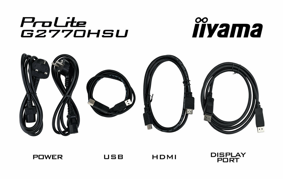 iiyama G-MASTER G2770HSU-B6 - 68.6 cm (27") - 1920 x 1080 pixels Full HD LCD Monitor