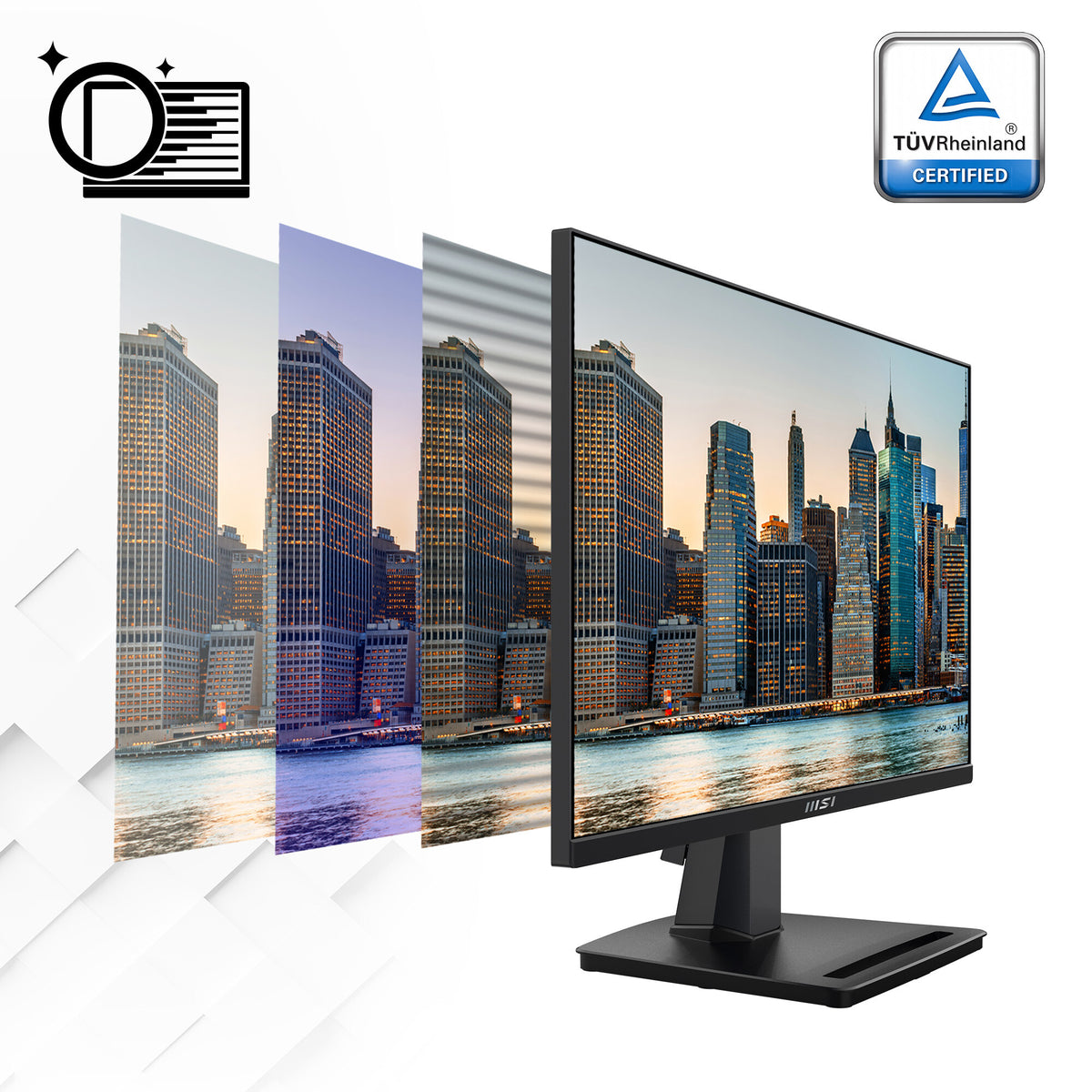 MSI Pro MP251 - 62.2 cm (24.5&quot;) - 1920 x 1080 pixels FHD LED Monitor
