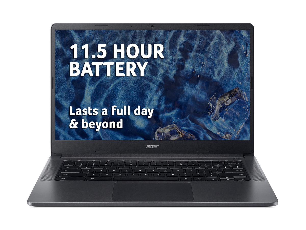 Acer Chromebook 314 - 35.6 cm (14") - Intel® Celeron® N5100 - 4 GB LPDDR4x-SDRAM -  64 GB SSD - Wi-Fi 6 - ChromeOS - Grey