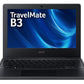 Acer TravelMate B3 Laptop - 29.5 cm (11.6") - Intel® Celeron® N4120 - 4 GB DDR4-SDRAM - 64 GB eMMC - Wi-Fi 5 - Windows 11 Pro Education - Black
