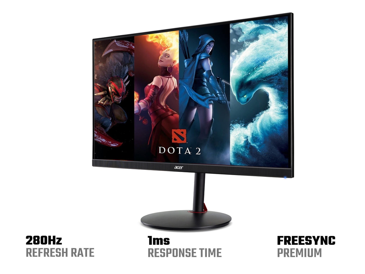 Acer Nitro XV252Q Z - 62.2 cm (24.5") - 1920 x 1080 pixels FHD LCD Monitor