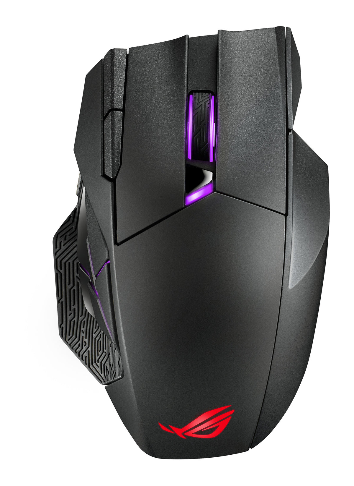 ASUS ROG Spatha X - RF Wireless + USB Type-A Optical Mouse in Black - 19,000 DPI