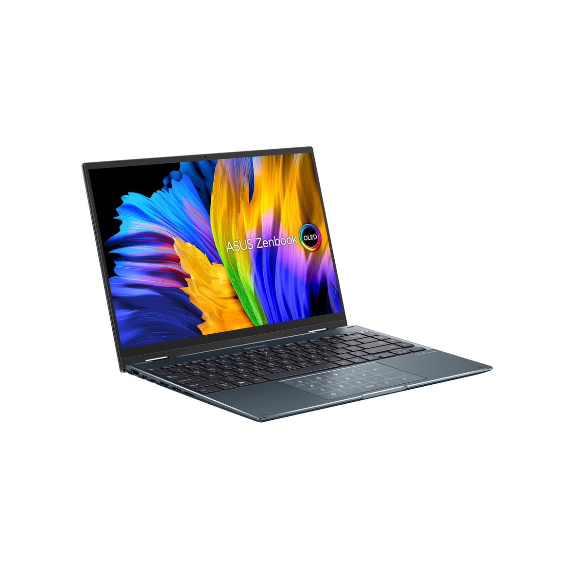 ASUS Zenbook 14 Flip OLED Hybrid (2-in-1) - 35.6 cm (14&quot;) - Touchscreen - Intel® Core™ i5-12500H - 16 GB LPDDR5-SDRAM - 512 GB SSD - Wi-Fi 6E - Windows 11 Home - Grey