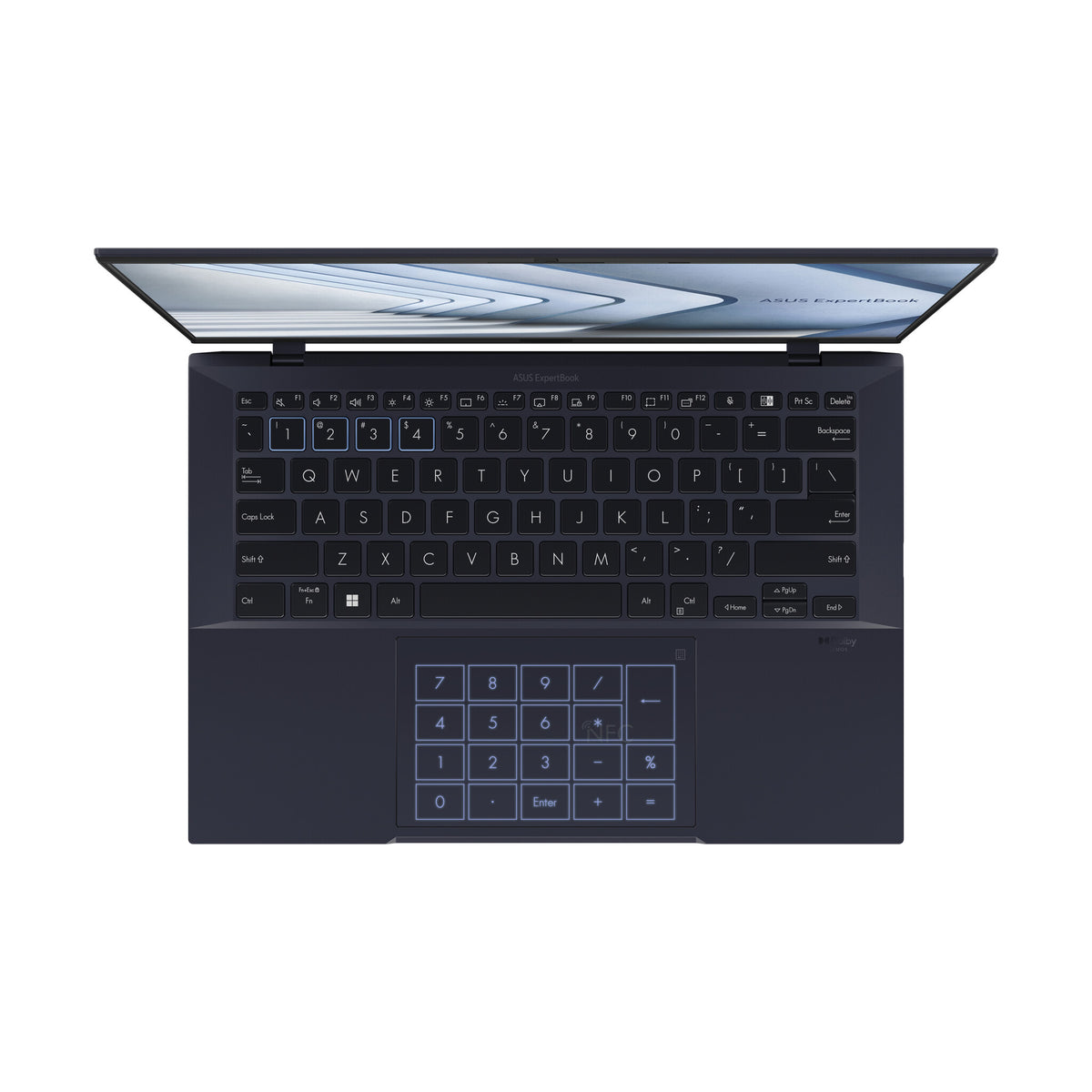 ASUS ExpertBook B9 OLED Laptop - 35.6 cm (14") - Intel® Core™ i7-1355U - 16 GB LPDDR5-SDRAM - 1 TB SSD - Wi-Fi 6E - Windows 11 Pro - Black