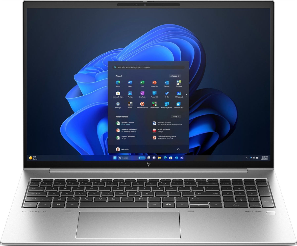 HP EliteBook 860 G11 Laptop - 40.6 cm (16&quot;) - Intel Core Ultra 5 125U - 16 GB DDR5-SDRAM - 512 GB SSD Wi-Fi 6E (802.11ax) Windows 11 Pro Silver