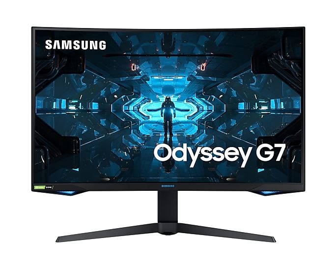 Samsung C32G73TQSR 81.3 cm (32") 2560 x 1440 pixels 2K Ultra HD QLED Black Monitor