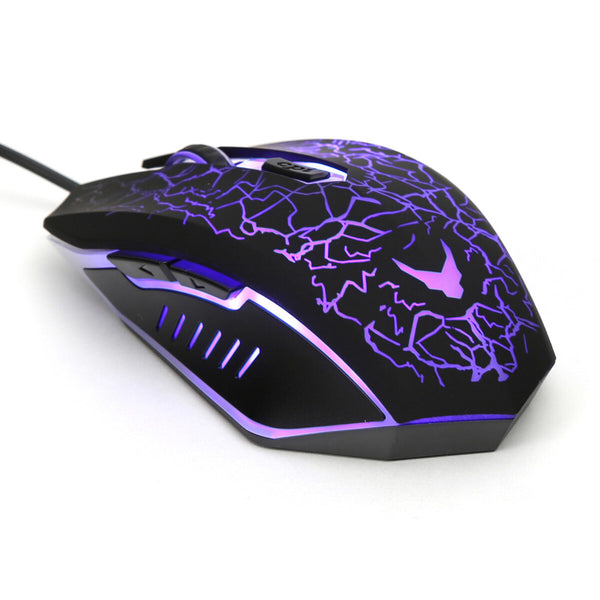 Varr Gaming USB Type-A Optical LED light backlit Mouse - 2,400 DPI ...