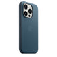 Apple MT4Q3ZM/A - FineWoven Case with MagSafe for iPhone 15 Pro in Pacific Blue