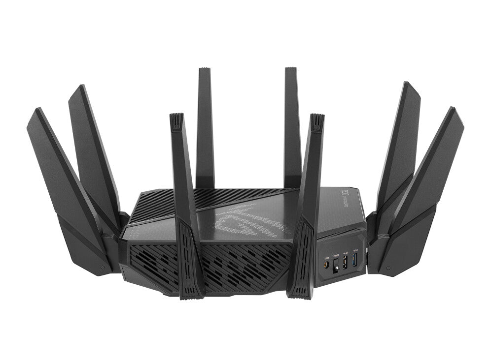 ASUS ROG Rapture GT-AX11000 Pro - Gigabit Ethernet Tri-band (2.4 GHz / 5 GHz / 5 GHz) wireless router in Black