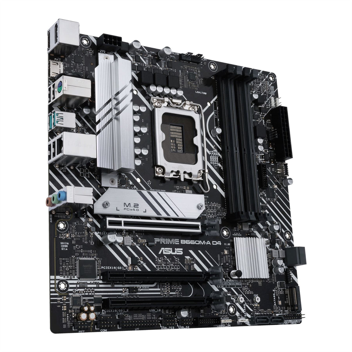 ASUS PRIME B660M-A D4 Intel B660 LGA 1700 micro ATX Motherboard