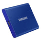 Samsung Portable SSD T7 in Blue - 1 TB