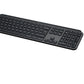 Logitech MX Keys S Combo -  RF Wireless + Bluetooth Mouse + Wireless QWERTY US International Keyboard