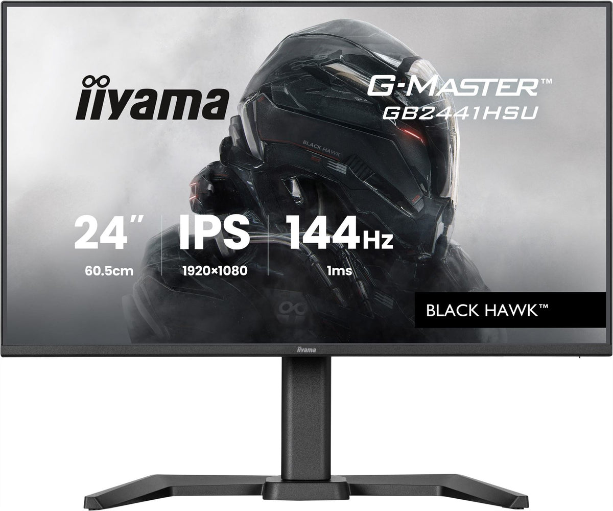 iiyama G-MASTER GB2441HSU-B1 computer monitor 60.5 cm (23.8") 1920 x 1080 pixels Full HD LED Black