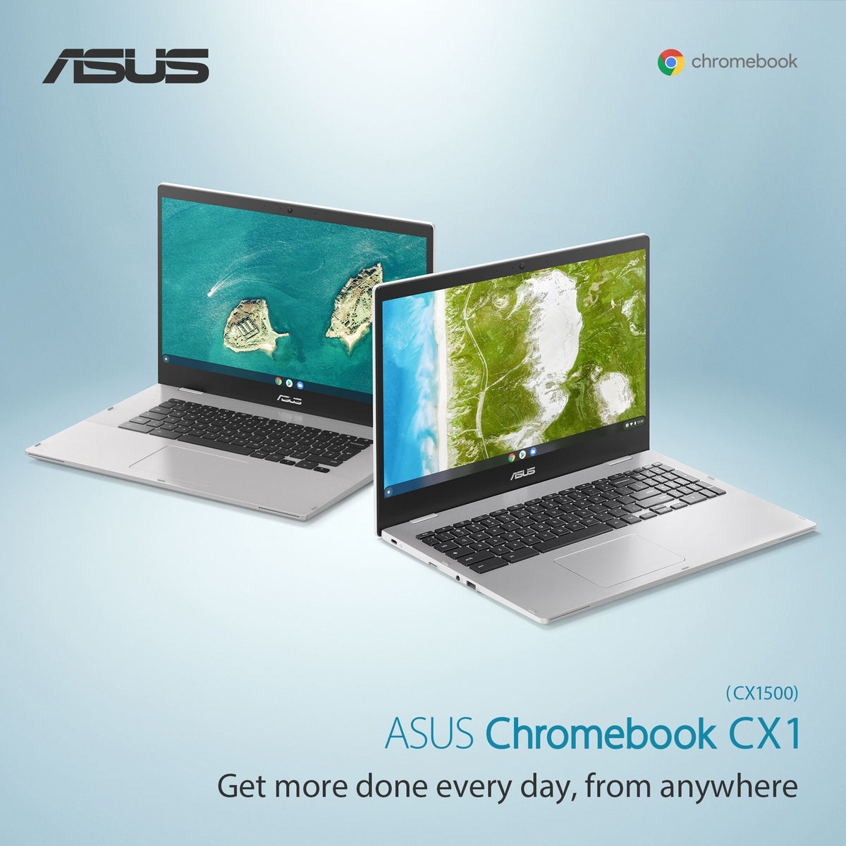 ASUS Chromebook - 39.6 cm (15.6&quot;) - Intel® Pentium® Silver N6000 - 4 GB LPDDR4x-SDRAM - 64 GB eMMC - Wi-Fi 6 - ChromeOS - Silver