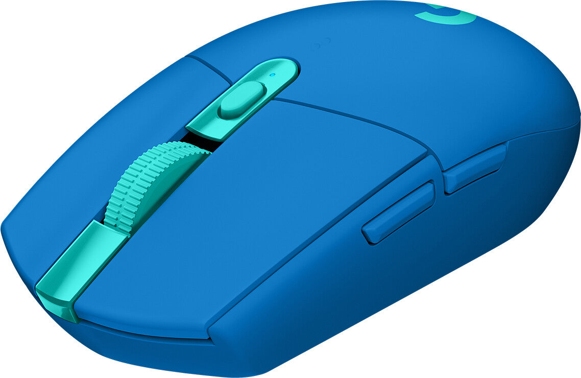 Logitech G - G305 LIGHTSPEED RF Wireless + Bluetooth Gaming Mouse in Blue - 12,000 DPI