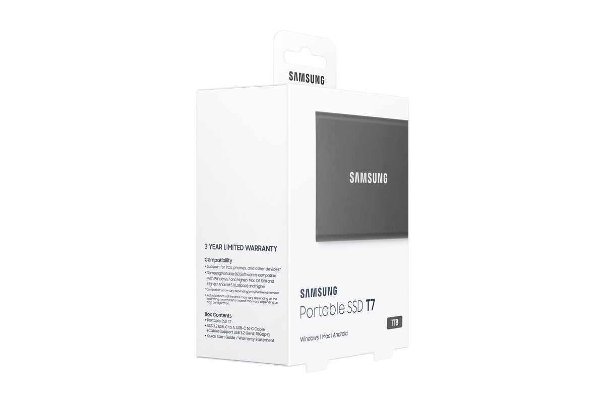 Samsung Portable 1 TB SSD T7