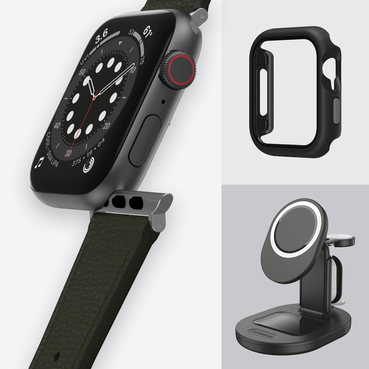 OtterBox Symmetry Cactus Series for Apple Watch 42/44/45mm in Cactus Grove