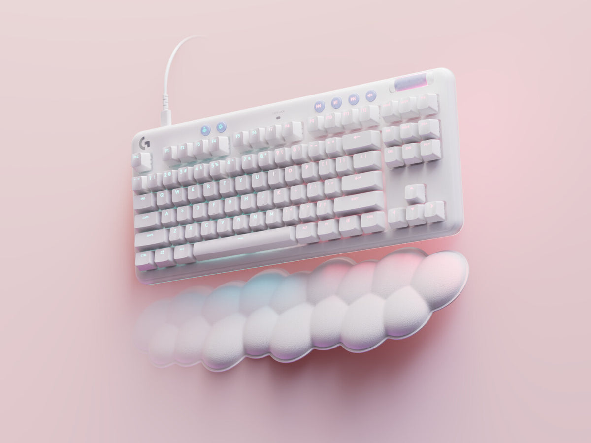 Logitech G - G713 - USB Wired RGB Mechanical Gaming Keyboard in White (QWERTY UK)