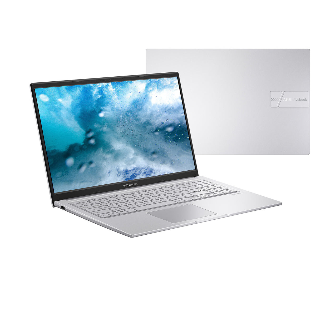 ASUS VivoBook 15 Laptop - 39.6 cm (15.6&quot;) - Intel® Core™ i3-1215U - 8 GB DDR4-SDRAM - 256 GB SSD - Wi-Fi 6E - Windows 11 Home - Silver