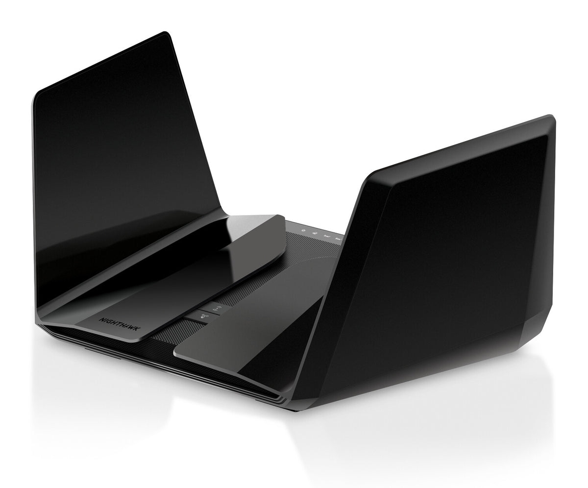 NETGEAR RAX200 - Gigabit Ethernet Tri-band (2.4 GHz / 5 GHz / 5 GHz) wireless router in Black