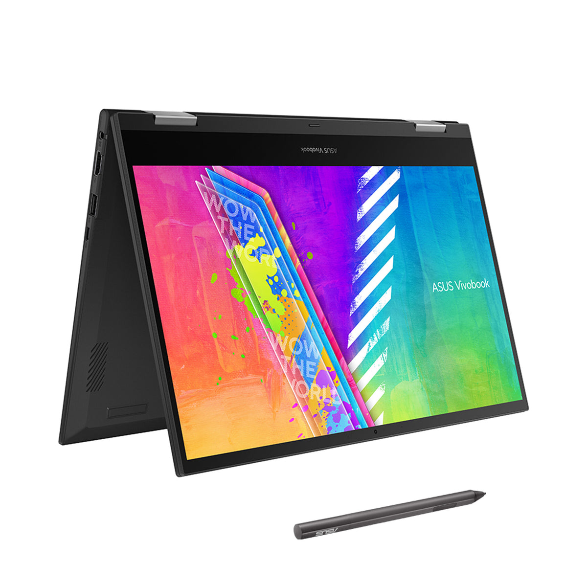 ASUS Vivobook Go 14 Flip Hybrid (2-in-1) - 35.6 cm (14") - Touchscreen - Intel® Celeron® N4500 - 4 GB DDR4-SDRAM - 64 GB eMMC - Wi-Fi 5 - Windows 11 Pro Education - Blue