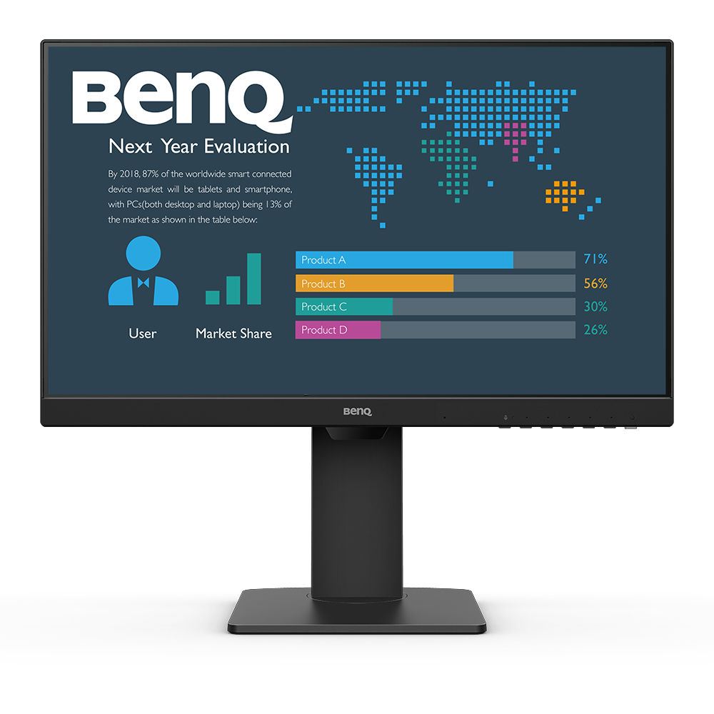 BenQ BL2486TC - 60.5 cm (23.8") - 1920 x 1080 pixels FHD Monitor