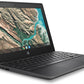 HP Chromebook 11 G8 EE Laptop - 29.5 cm (11.6") - Intel® Celeron® N4020 - 4 GB LPDDR4-SDRAM - 16 GB eMMC - Wi-Fi 5 - ChromeOS - Grey