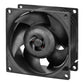 ARCTIC S8038-7K - Computer Case Fan in Black - 80mm (Pack of 4)