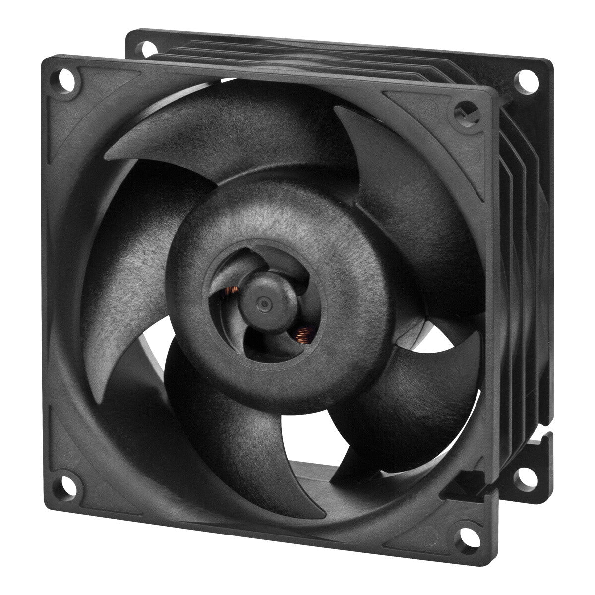ARCTIC S8038-7K - Computer Case Fan in Black - 80mm (Pack of 4)