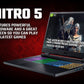 Acer Nitro 5 AN517-55 Gaming Laptop - 43.9 cm (17.3") - Intel Core i7-12650H - 16GB DDR4-SDRAM - 1TB SSD - NVIDIA GeForce RTX 4050 - Wi-Fi 6 - Windows 11 Home - Black