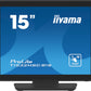 iiyama ProLite T1532MSC-B1S - 38.1 cm (15") - 1024 x 768 pixels XGA LCD Touchscreen Monitor
