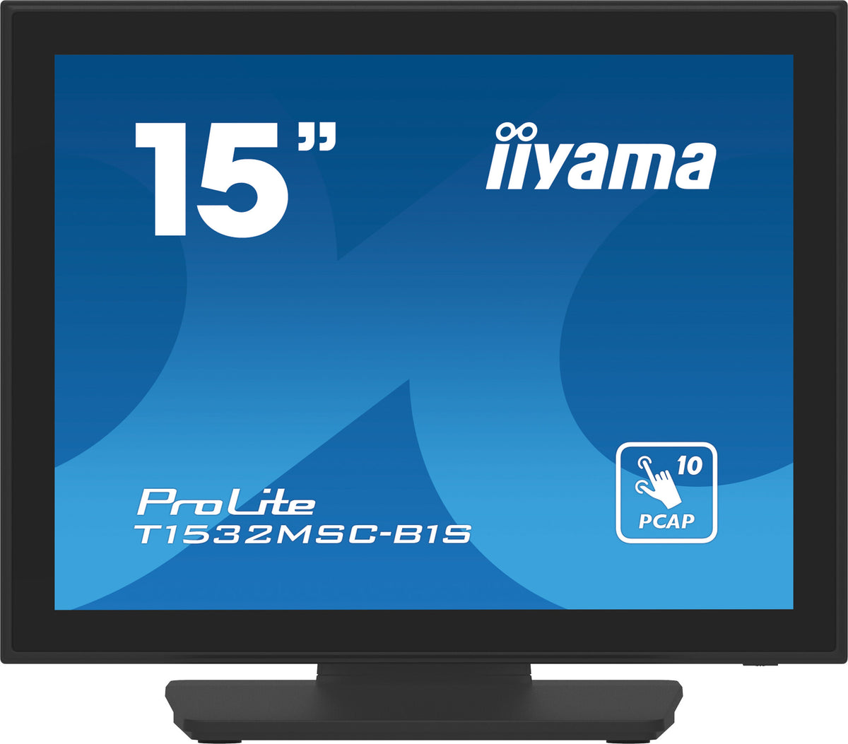 iiyama ProLite T1532MSC-B1S - 38.1 cm (15&quot;) - 1024 x 768 pixels XGA LCD Touchscreen Monitor