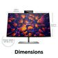 HP Z24M G3 - 60.5 cm (23.8") - 2560 x 1440 pixels Quad HD Monitor