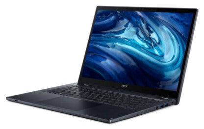 Acer TravelMate P4 Hybrid (2-in-1) - 35.6 cm (14") - Touchscreen - Intel® Core™ i5-1240P - 8 GB DDR4-SDRAM - 256 GB SSD - Wi-Fi 6E - Windows 11 Pro - Black