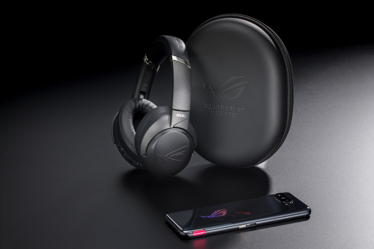 ASUS ROG Strix Go BT - Wired & Wireless Bluetooth Gaming Headset in Black