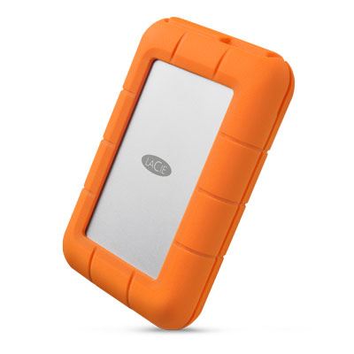 LaCie Rugged RAID Pro External HDD 4000 GB Grey, Orange