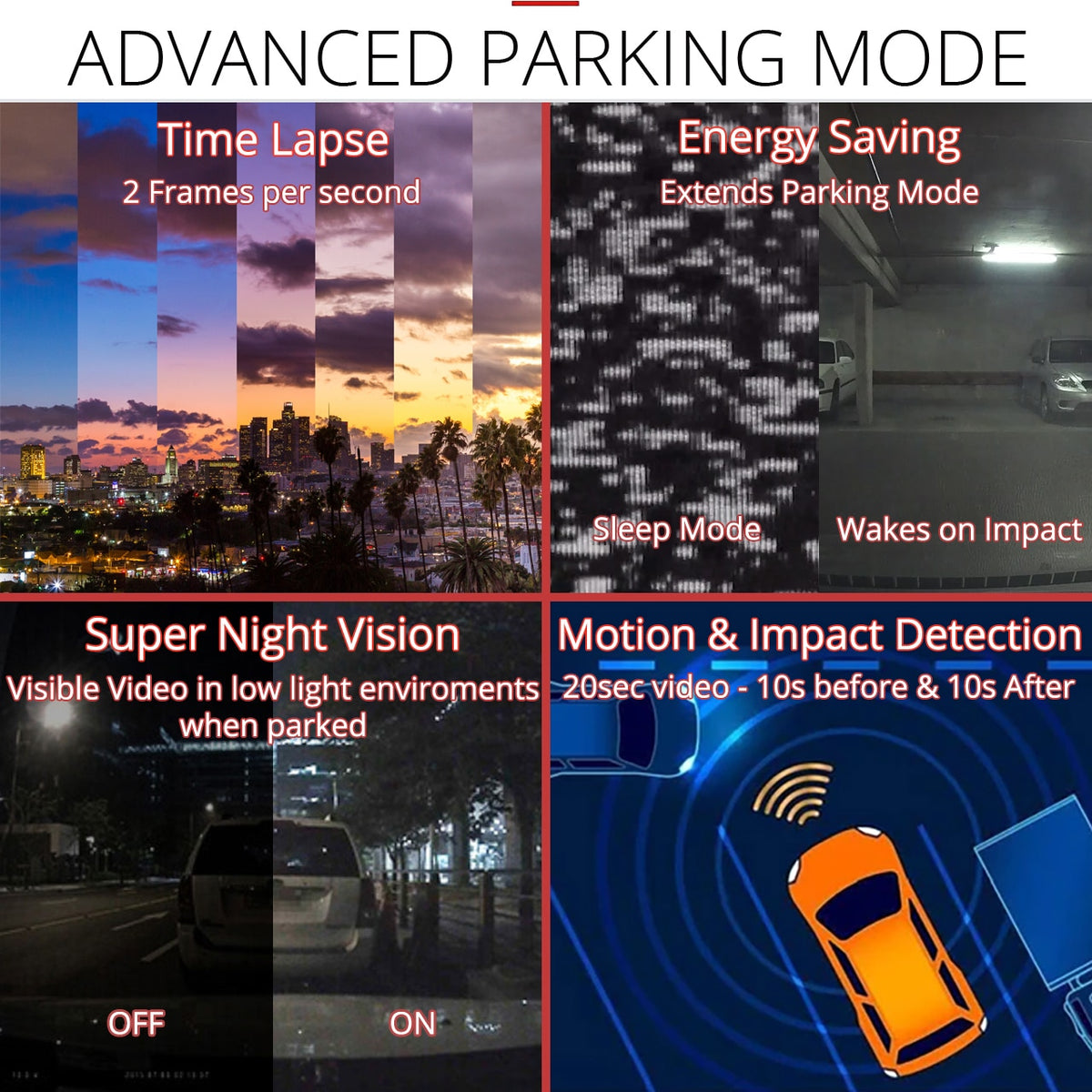Thinkware Q200 - Dual Lead 2K QHD Front Camera Dashcam