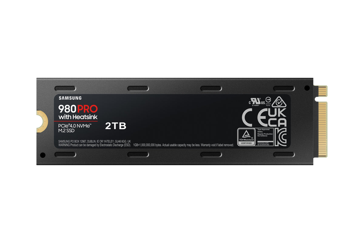 Samsung 980 Pro - PCI Express 4.0 V-NAND MLC NVMe M.2 SSD - 2 TB