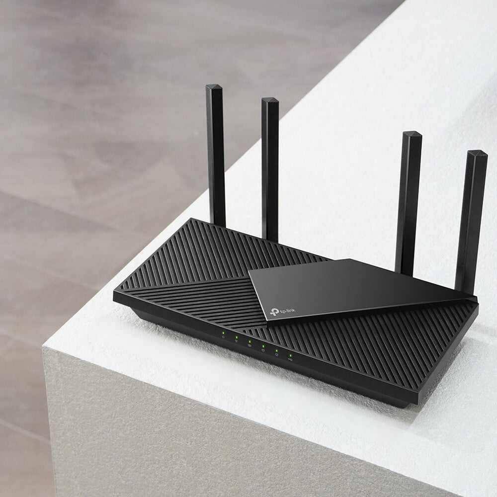 TP-Link Archer AX3000 - Multi-Gigabit Dual-band (2.4 GHz / 5 GHz) Wi-Fi 6 wireless router in Black