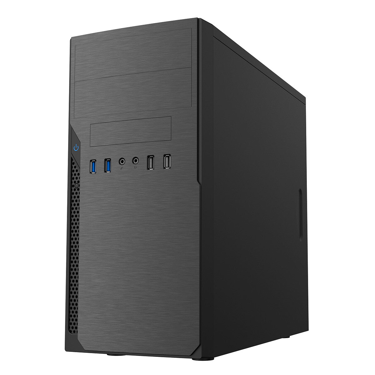 CiT CLASSIC MICRO - MicroATX Mid Tower Case in Black w/ 500W PSU