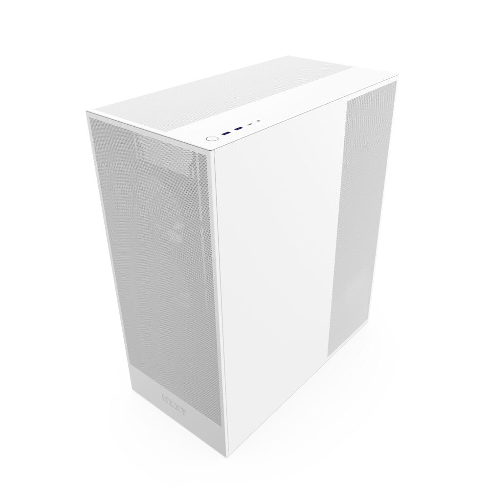NZXT H7 Flow RGB (2024) - ATX Mid Tower Case in White