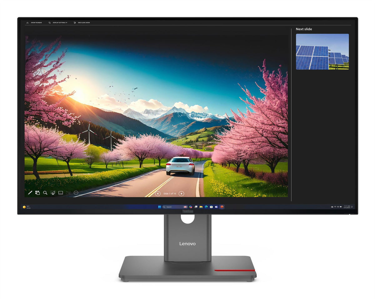 Lenovo ThinkVision P32UD-40 computer monitor 80 cm (31.5") 3840 x 2160 pixels 4K Ultra HD LCD Black