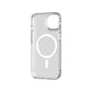 Tech21 Evo Clear with MagSafe for iPhone 14 in Transparent
